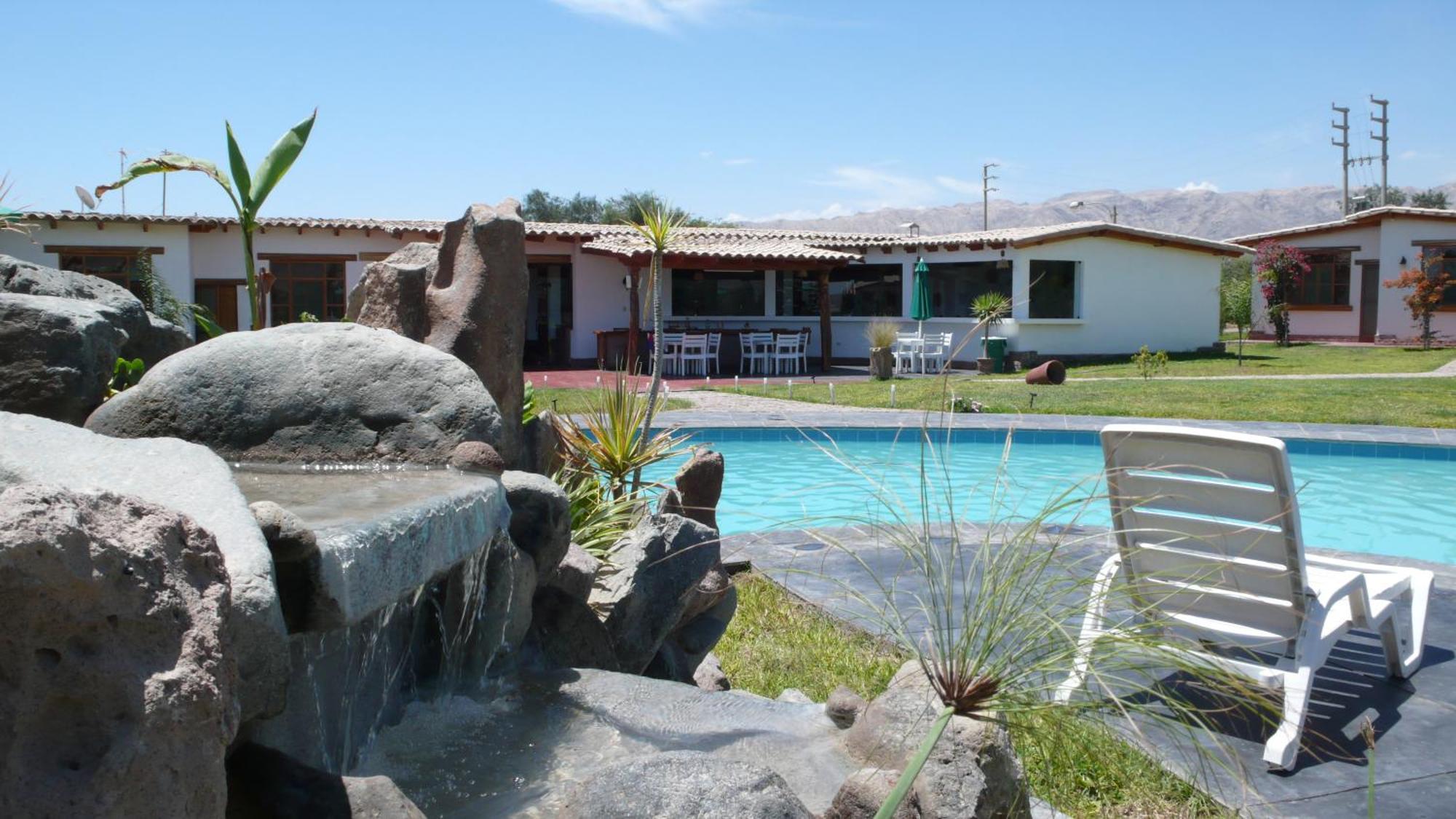 Hotel Casa Hacienda Nasca Oasis à Nazca Extérieur photo